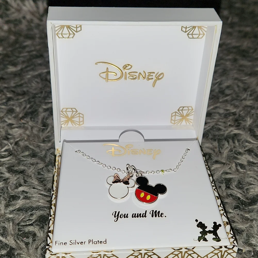 Mickey and Minnie You and Me necklace - Picture 1 of 5